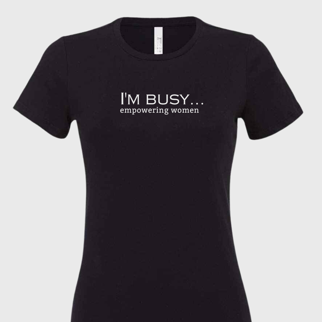 Empowering Women T-shirt - Black | The Epiphany Closet