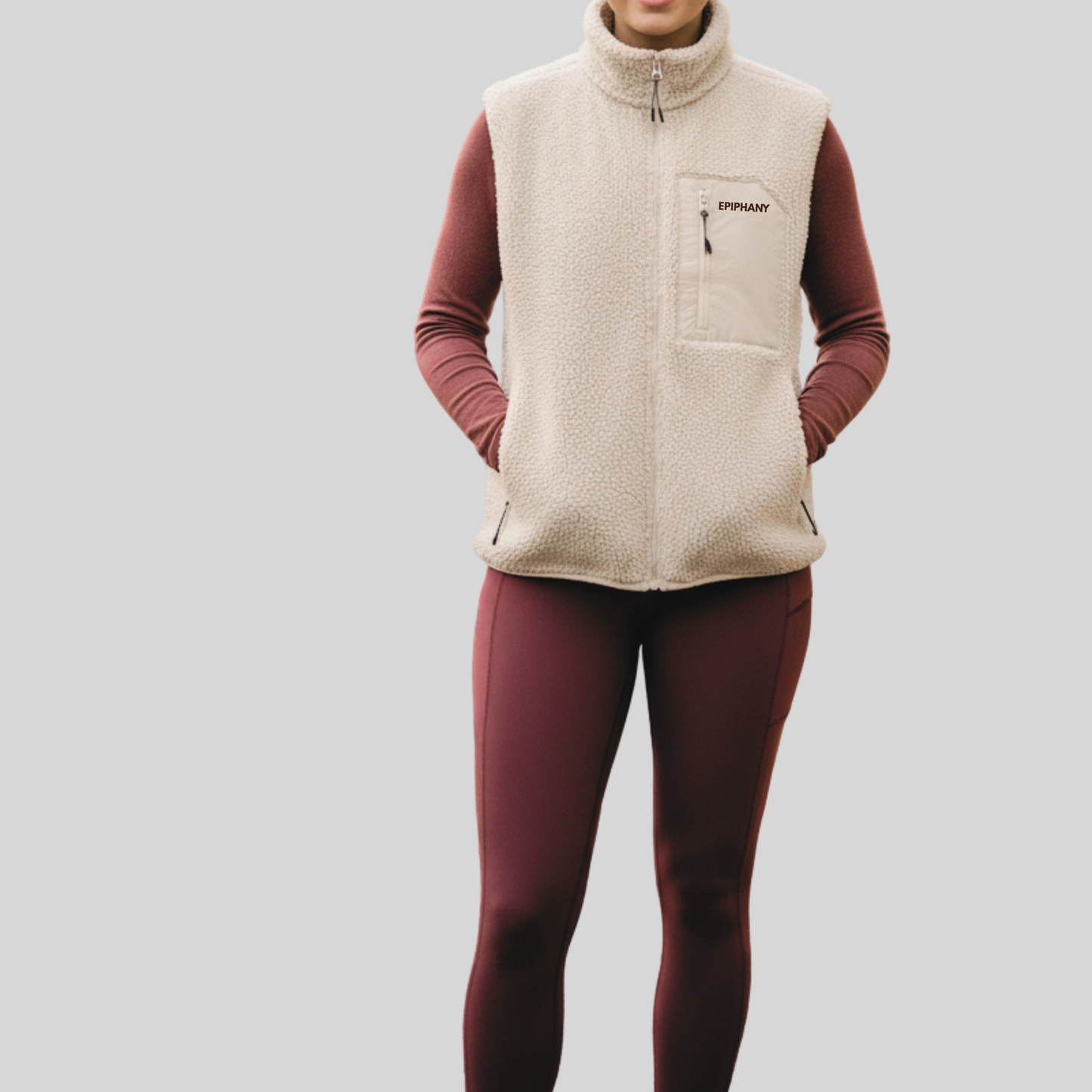 Unisex Sherpa Gilet/Bodywarmer