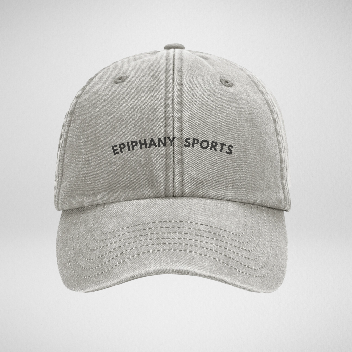 Grey Epiphany Sports Baseball Cap