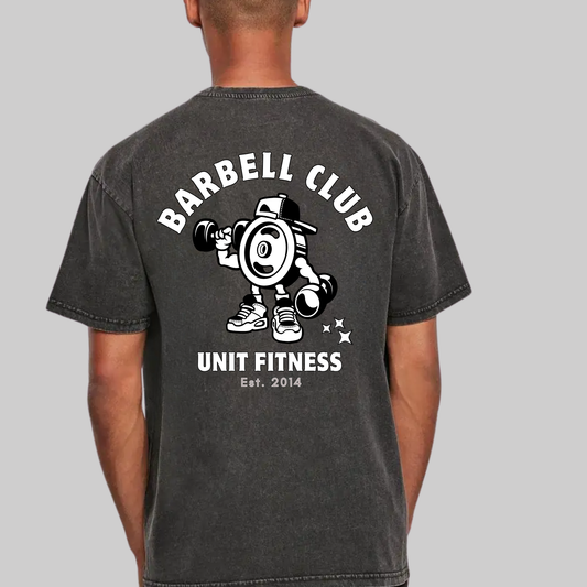 Oversized Unit Fitness Gym T-shirts | Acid Black