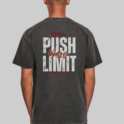 Oversized Unit Fitness Gym T-shirts | Acid Black