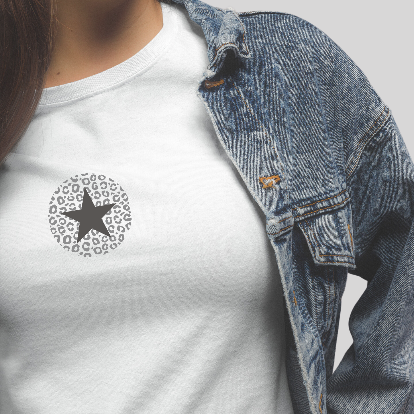 Star Animal Print T-shirt | The Epiphany Closet