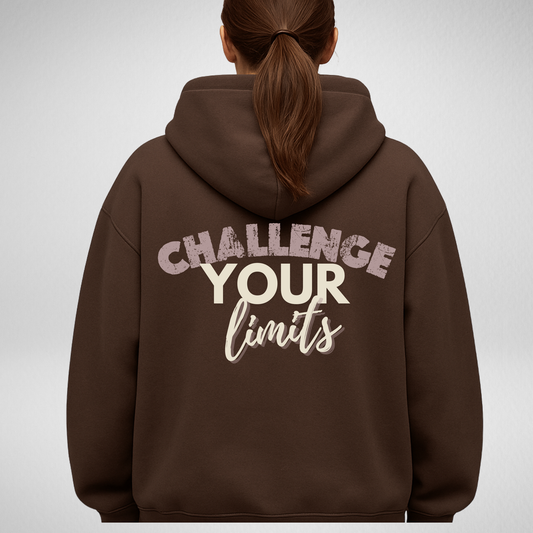 Challenge Your Limits Oversized Hoodie