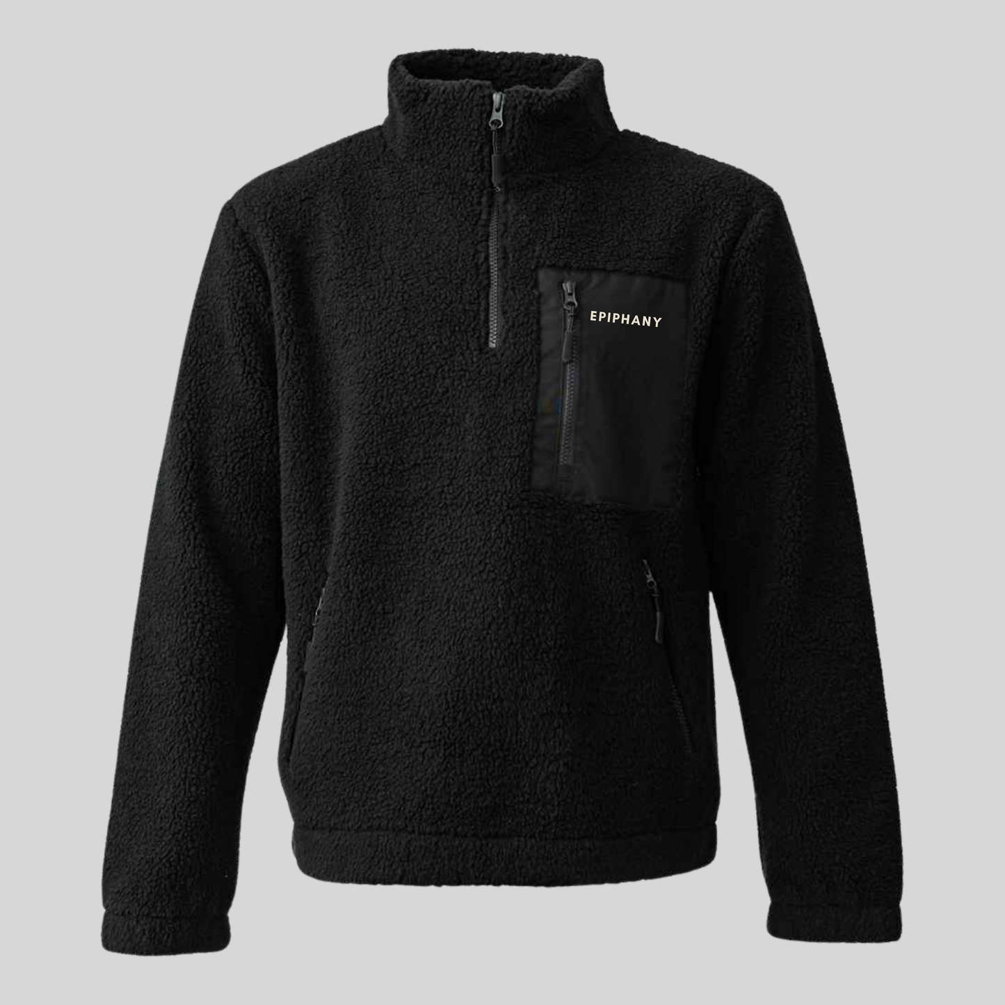 Unisex Sherpa 1/4 Zip fleece