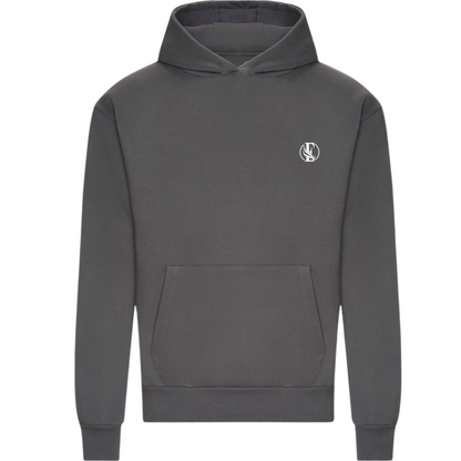 Unisex Wellbeing Club Hoodie - Charcoal/Stone