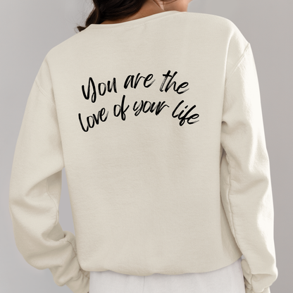 Natural Organic "Love YOU" Sweatshirt