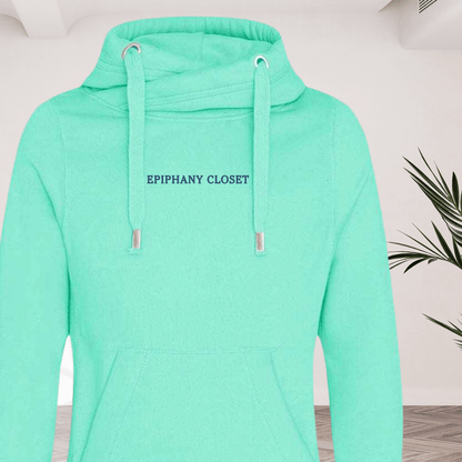 Ladies Epiphany Closet Cross Neck Hoodie - New Colours