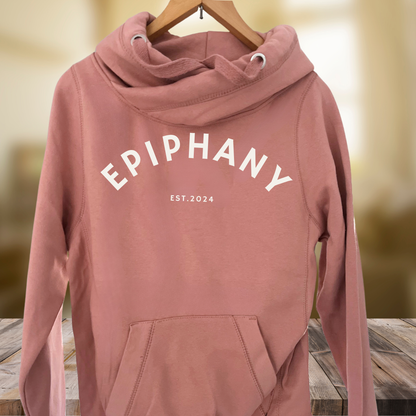 Ladies Luxury Epiphany Cross Neck Hoodie | The Epiphany Closet
