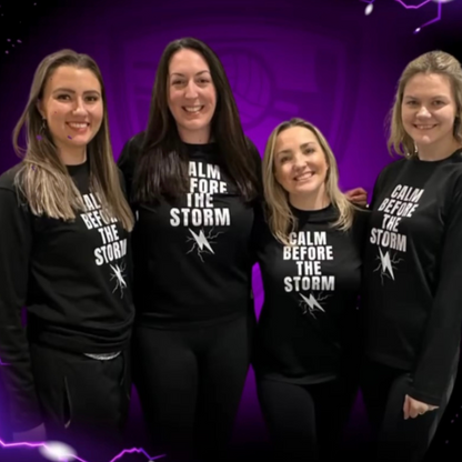 Women's Storm Netball  Warm Up Top