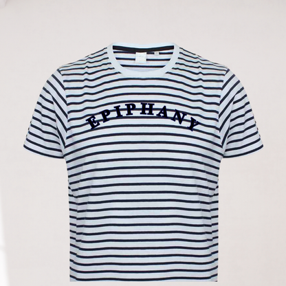 Ladies Striped Casual T-shirt