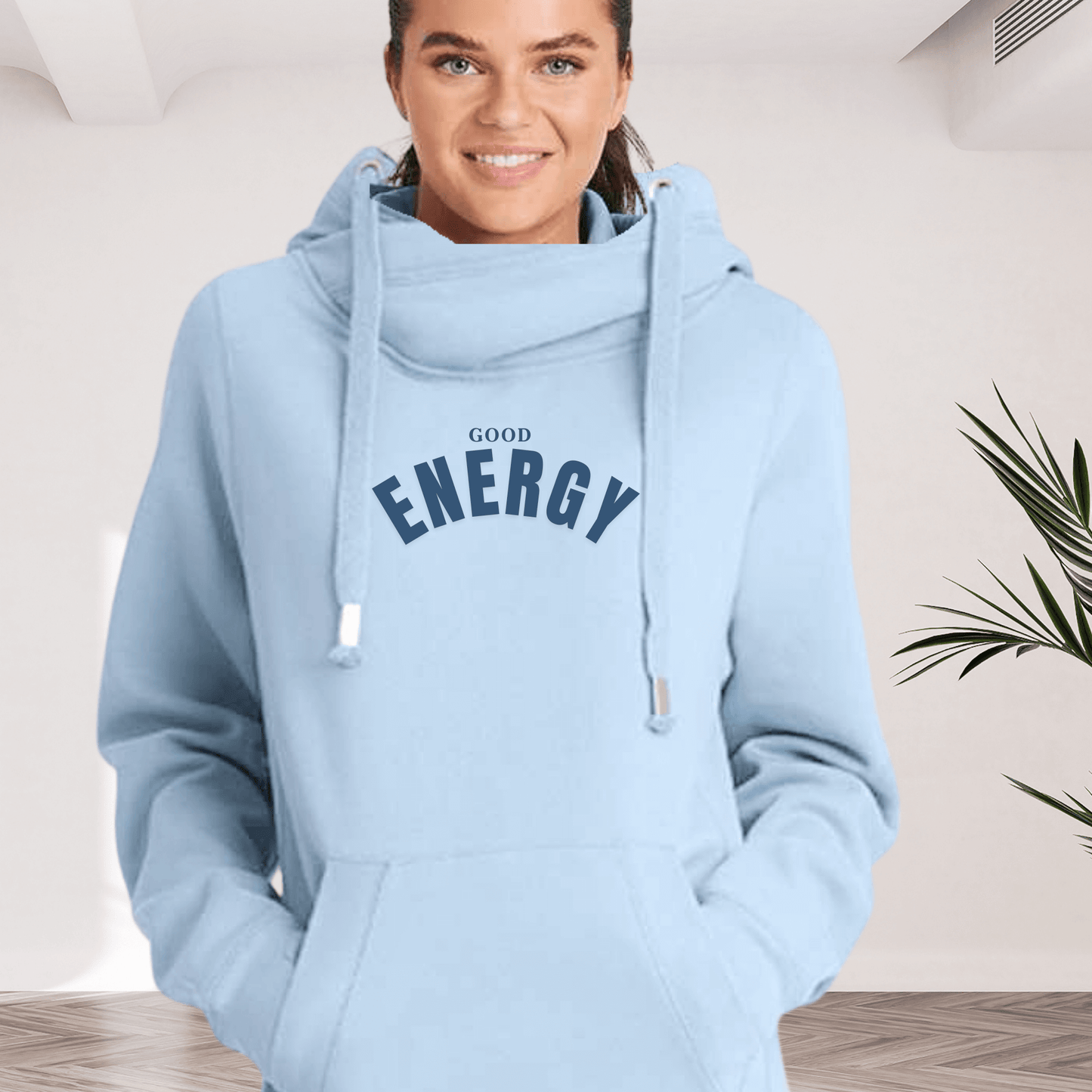 Ladies Luxury Good Energy Hoodie