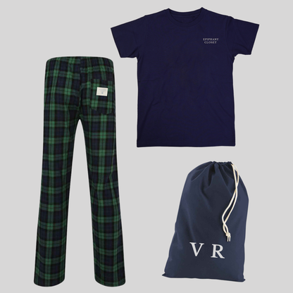 Unisex Tartan Pyjamas/Loungewear