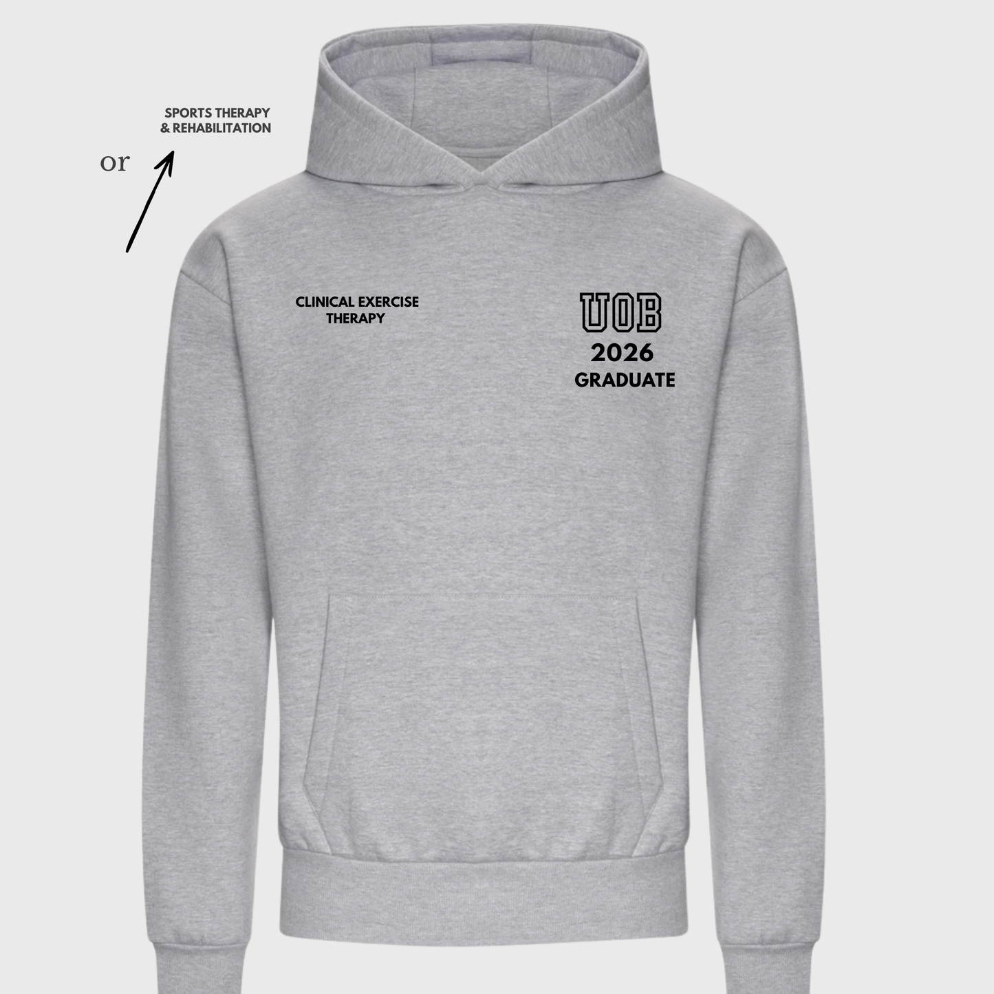 Bedford University Leavers Hoodie