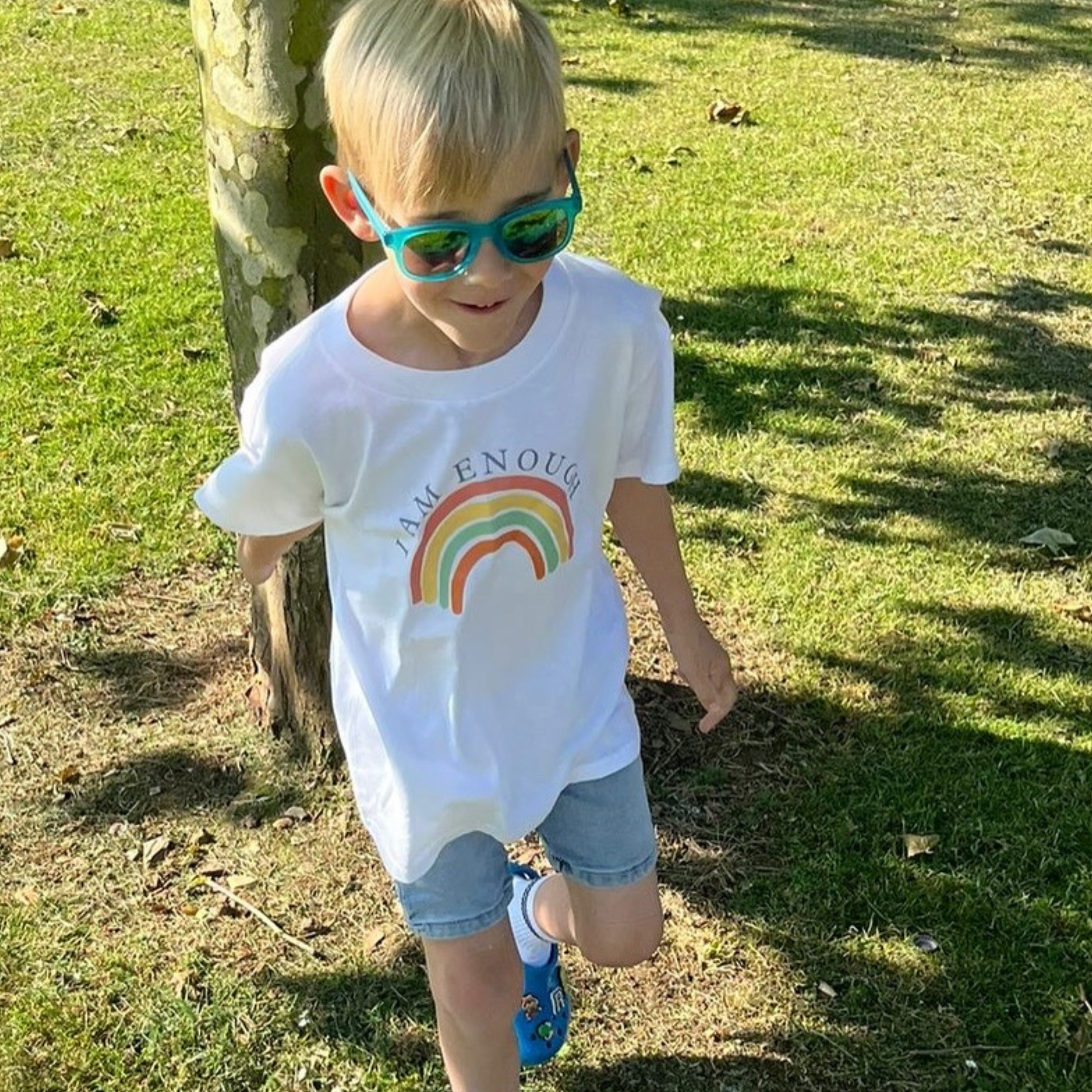Kids Affirmation T-shirt -" I Am Enough" | The Epiphany Closet - The Epiphany Closet