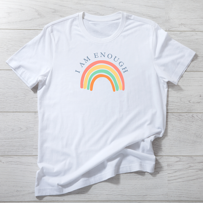 Kids Affirmation T-shirt -" I Am Enough" | The Epiphany Closet - The Epiphany Closet