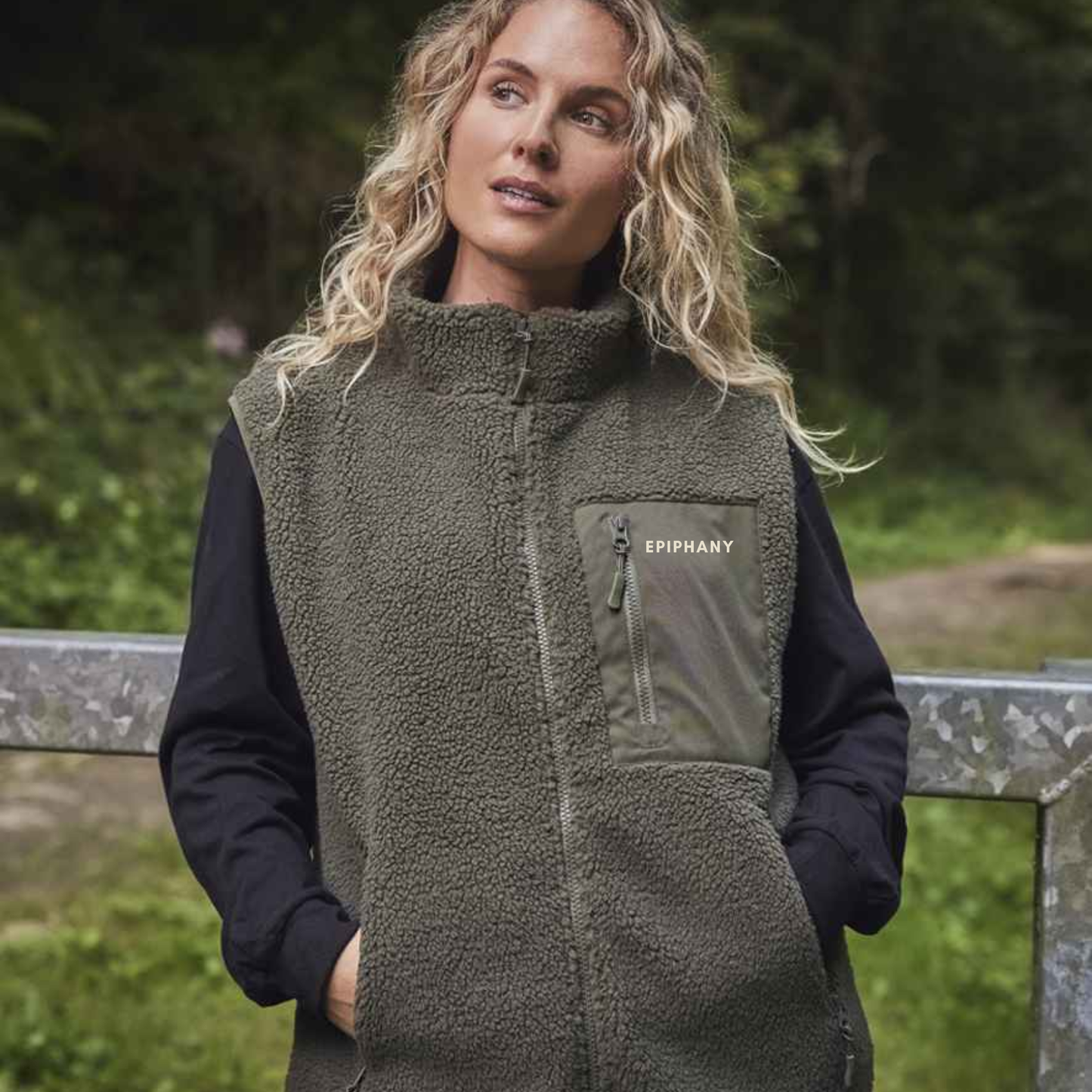 Unisex Sherpa Gilet/Bodywarmer