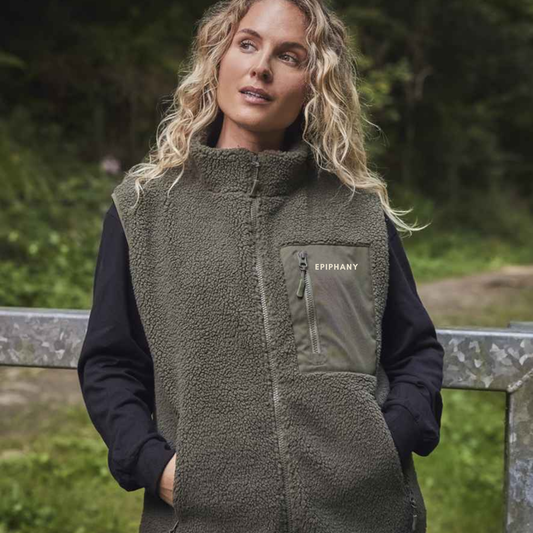 Unisex Sherpa Gilet/Bodywarmer