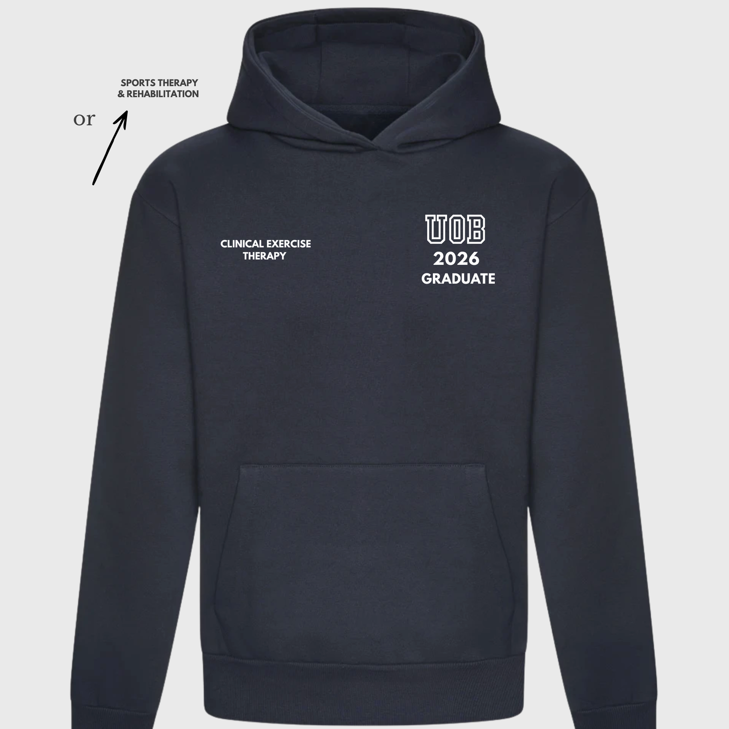 Bedford University Leavers Hoodie