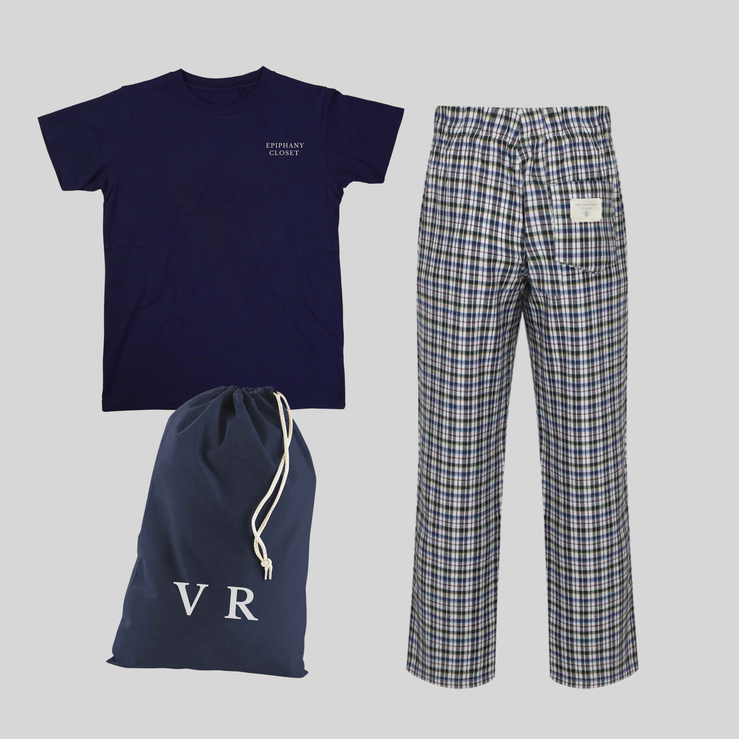 Unisex Tartan Pyjamas/Loungewear