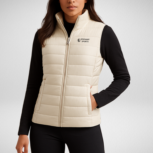 Women's lightweight padded gilet