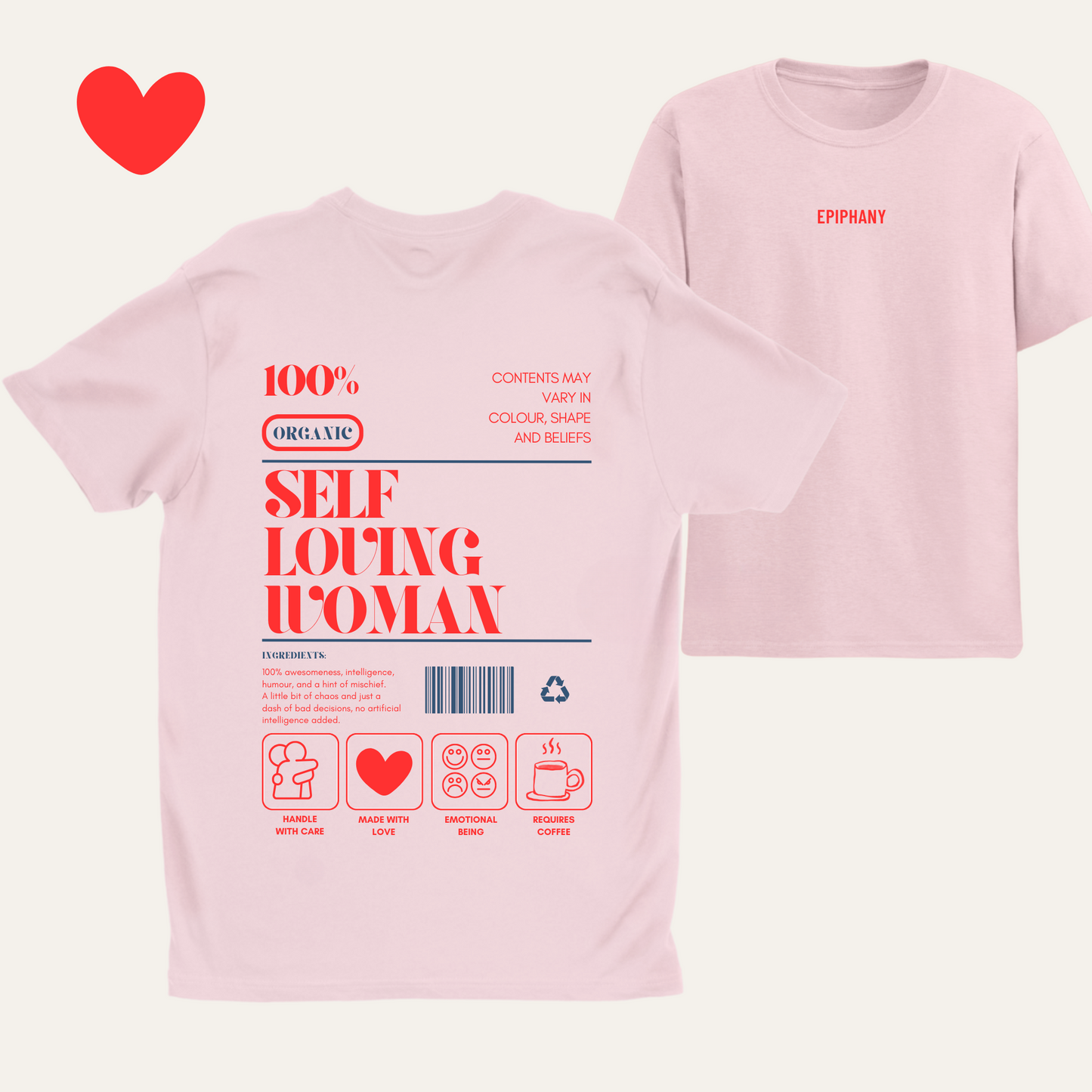 Ladies Self-Loving Woman T-Shirt