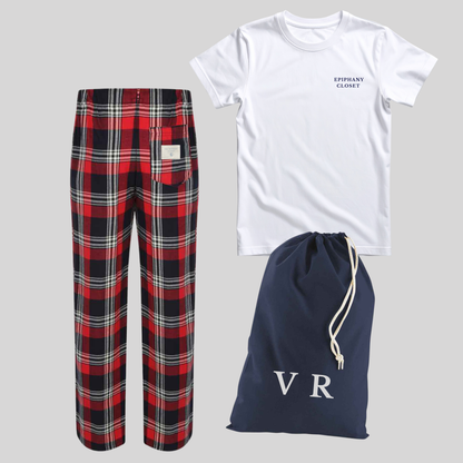 Unisex Tartan Pyjamas/Loungewear