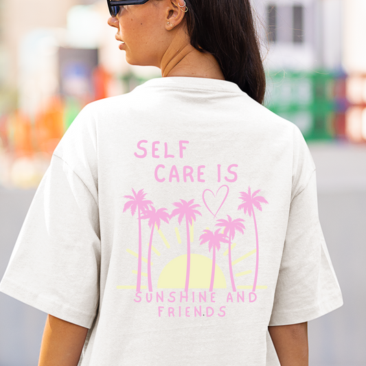 Unisex "Self Care" T-shirt | The Epiphany Closet - Wellbeing Clothing With Meaning - The Epiphany Closet