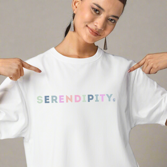 Organic "Serendipity" T-shirt | The Epiphany Closet - The Epiphany Closet