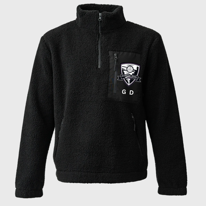 Unisex Northants Storm Sherpa 1/4 Zip Fleece