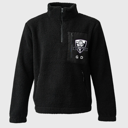Unisex Northants Storm Sherpa 1/4 Zip Fleece