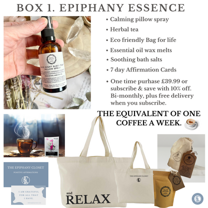 Wellbeing Boxes  - Box 1 - Epiphany Essence Box