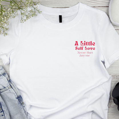 Organic Unisex "Self Love" T-shirt | The Epiphany Closet - Wellbeing Clothing With Meaning - The Epiphany Closet