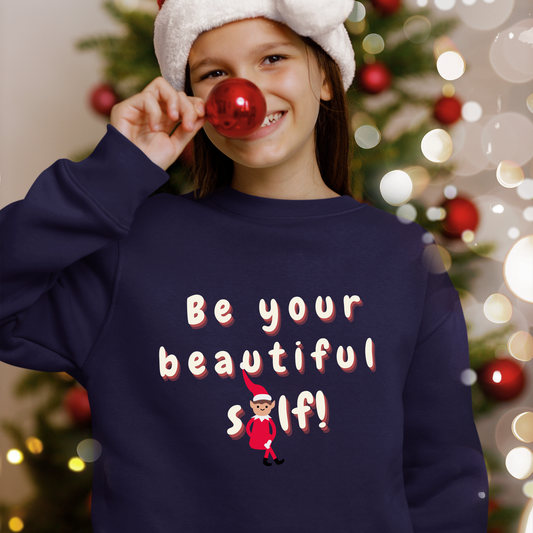 Kids Christmas Elf Sweatshirt | The Epiphany Closet