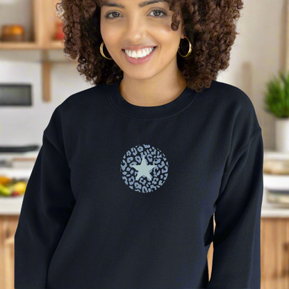 Luxury Animal/Star Sweatshirt |The Epiphany Closet