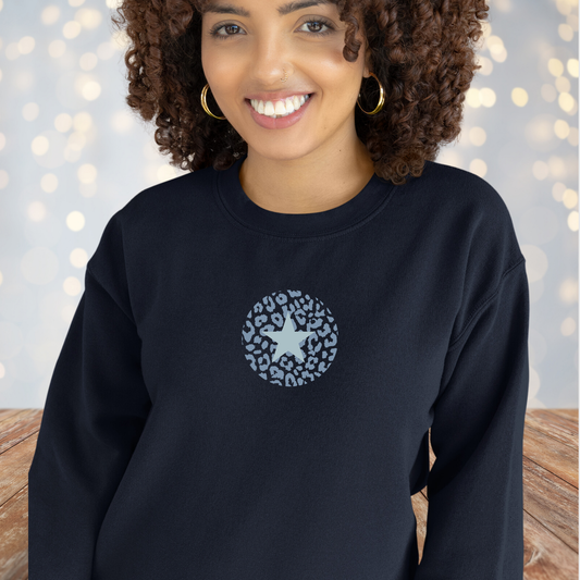 Luxury Animal/Star Sweatshirt |The Epiphany Closet